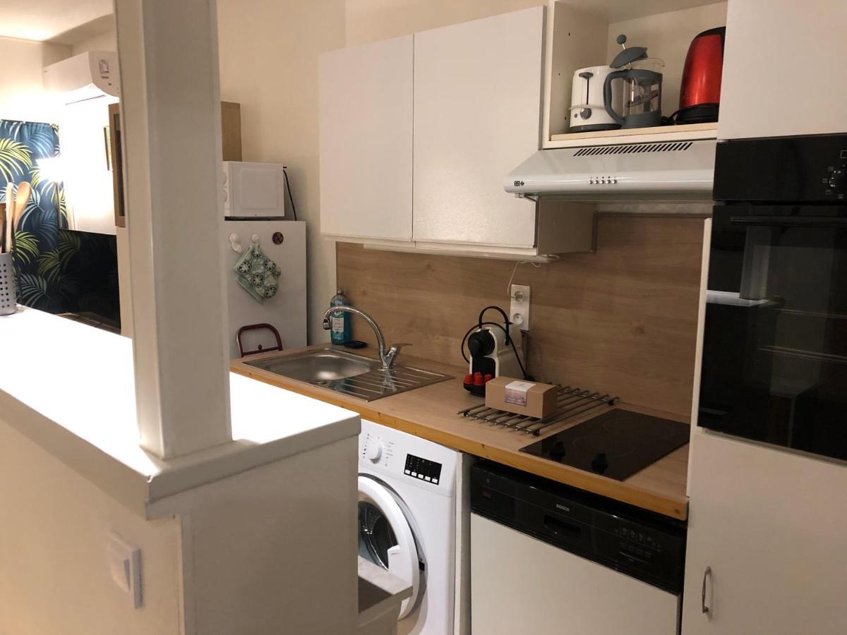 C037-Nice Studio With Garden And Parking - Near Beach Cannes Exteriér fotografie